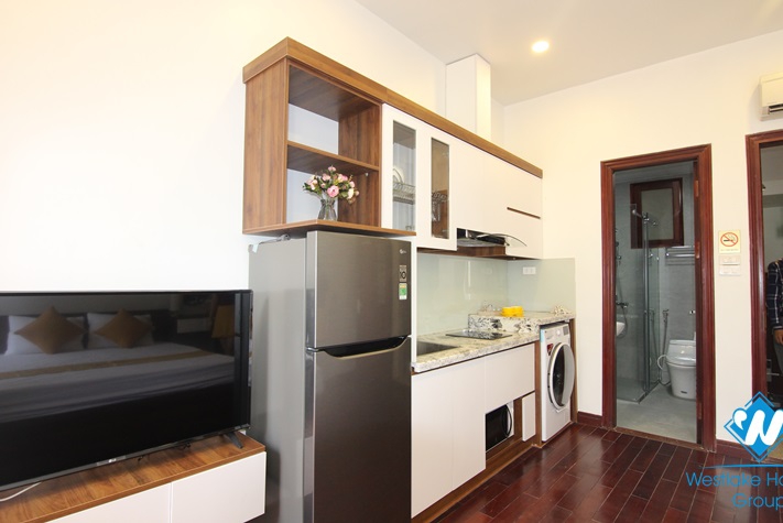 A new and big studio for rent in Kim Ma Thuong, Ba Dinh